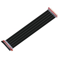 SilverStone Riserkabel SST-RC04B-400, Cable negro