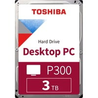 Toshiba P300 3TB 3.5" 3000 GB Serial ATA III, Unidad de disco duro 3.5", 3000 GB, 7200 RPM, A granel