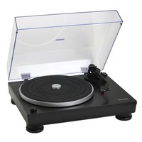 Audio-Technica AT-LP5X tocadisco Tocadiscos de tracción directa Negro negro (mate), Tocadiscos de tracción directa, Manual, Negro, Aluminio, 33 1/3,45,78 RPM, 33 1/3,45,78 RPM