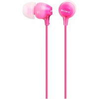 Sony MDR-EX15AP Auriculares y Cascos rosa neón, Alámbrico, 8 - 22000 Hz, Llamadas/Música, 3 g, Auriculares, Rosa