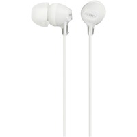Sony MDR-EX15LP Auriculares y Cascos blanco, Alámbrico, 8 - 22000 Hz, Música, 3 g, Auriculares, Blanco