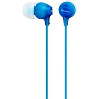 Sony MDR-EX15LP Auriculares y Cascos azul, Alámbrico, 8 - 22000 Hz, Música, 3 g, Auriculares, Azul