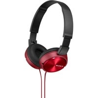 Sony MDR-ZX310 Auriculares y Cascos rojo/Negro, Alámbrico, 10 - 24000 Hz, Música, 125 g, Auriculares, Rojo