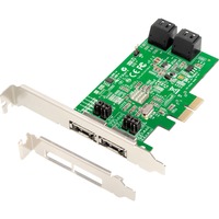 Dawicontrol DC-624E RAID controlado RAID PCI Express x2 2.0, Controlador SATA, PCI Express x2, 0, 1, 5, 10, JBOD, 2 TB, Windows 2000,Windows 7 Home Basic,Windows 7 Home Basic x64,Windows 7 Home Premium,Windows 7 Home..., Minorista