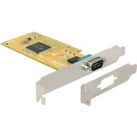 DeLOCK 89592 tarjeta y adaptador de interfaz Interno RS-232 PCI, RS-232, PCI 3.0, RS-232, Plata, PC