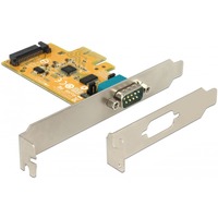 DeLOCK 90293 tarjeta y adaptador de interfaz Interno RS-232, Convertidor PCIe, RS-232, Perfil bajo, PCIe 2.0, SUN2212, 0,0001152 Gbit/s