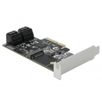 DeLOCK 90396 tarjeta y adaptador de interfaz Interno M.2, SATA PCIe, M.2, SATA, Negro, Verde, Gris, 6 Gbit/s, SATA