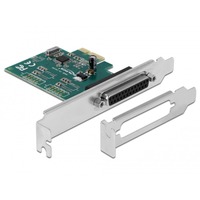 DeLOCK 90412 tarjeta y adaptador de interfaz Interno Paralelo PCIe, Paralelo, Perfil bajo, PCIe 1.1, China, 0,0015 Gbit/s