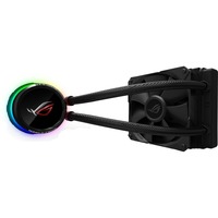 ASUS ROG RYUO 120 Procesador Sistema de refrigeración líquida todo en uno 12 cm Negro 1 pieza(s), Refrigeración por agua Sistema de refrigeración líquida todo en uno, 12 cm, Negro