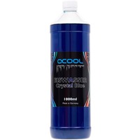 Alphacool Eiswasser Crystal Blue UV-aktiv mezcla lista para usar 1000ml, Refrigerante azul