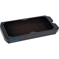 Alphacool NexXxoS ST30 Radiador negro, Radiador, Latón, Cobre, Acero, Negro, 125 mm, 278 mm, 30 mm