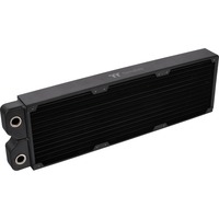 Thermaltake Pacific CLD 360 Radiador negro, Radiador, Latón, Cobre, Acero inoxidable, Negro, 119 mm, 406 mm, 40 mm