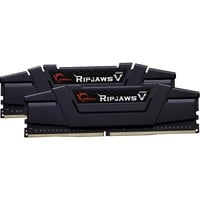 G.Skill DIMM 32 GB DDR4-3200 Kit, Memoria RAM negro,  F4-3200C16D-32GVK, Ripjaws V