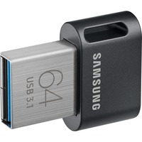 Samsung MUF-64AB unidad flash USB 64 GB USB tipo A 3.2 Gen 1 (3.1 Gen 1) Gris, Plata, Lápiz USB negro, 64 GB, USB tipo A, 3.2 Gen 1 (3.1 Gen 1), 300 MB/s, Sin tapa, Gris, Plata