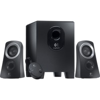 Logitech Z313 conjunto de altavoces 25 W PC/ordenador portátil Negro 2.1 canales 5 W, Altavoces de PC negro/Plateado, 2.1 canales, 25 W, PC/ordenador portátil, Negro, 50 W, Alámbrico, Minorista
