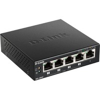 D-Link DES-1005P No administrado L2 Fast Ethernet (10/100) Energía sobre Ethernet (PoE) Negro, Interruptor/Conmutador negro, No administrado, L2, Fast Ethernet (10/100), Bidireccional completo (Full duplex), Energía sobre Ethernet (PoE)