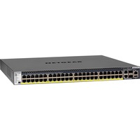 Netgear M4300-52G-PoE+ 550W PSU Gestionado L2/L3/L4 Gigabit Ethernet (10/100/1000) Energía sobre Ethernet (PoE) 1U Negro, Interruptor/Conmutador Gestionado, L2/L3/L4, Gigabit Ethernet (10/100/1000), Energía sobre Ethernet (PoE), Montaje en rack, 1U