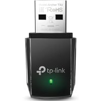 TP-Link Archer T3U WLAN 867 Mbit/s, Adaptador Wi-Fi negro, Alámbrico, USB, WLAN, Wi-Fi 5 (802.11ac), 867 Mbit/s, Negro