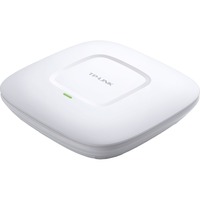TP-Link Omada EAP110 300 Mbit/s Blanco Energía sobre Ethernet (PoE), Punto de acceso 2,4 GHz, 300 Mbit/s, 64-bit WEP, 128-bit WEP, 152-bit WEP, HTTPS, SNMP, SNMPv2, SSH, WPA, WPA-PSK, WPA2-Enterprise,..., 10,100 Mbit/s