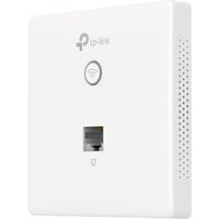 TP-Link Omada EAP115-Wall 300 Mbit/s Blanco Energía sobre Ethernet (PoE), Punto de acceso blanco, 2,4 GHz, 300 Mbit/s, 802.1x RADIUS, HTTPS, WPA, WPA-PSK, WPA2, WPA2-PSK, 10,100 Mbit/s