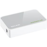 TP-Link TL-SF1005D Gestionado Fast Ethernet (10/100) Blanco, Interruptor/Conmutador Gestionado, Fast Ethernet (10/100), Bidireccional completo (Full duplex), Minorista