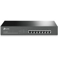 TP-Link TL-SG1008MP, Interruptor/Conmutador No administrado, Gigabit Ethernet (10/100/1000), Bidireccional completo (Full duplex), Energía sobre Ethernet (PoE), Montaje en rack, 1U