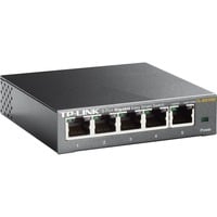 TP-Link TL-SG105E switch Gestionado L2 Gigabit Ethernet (10/100/1000) Negro, Interruptor/Conmutador Gestionado, L2, Gigabit Ethernet (10/100/1000)