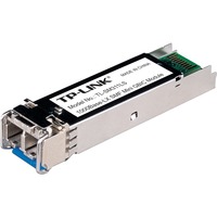 TP-Link TL-SM311LS red modulo transceptor Fibra óptica 1250 Mbit/s mini-GBIC/SFP 1310 nm, Adaptador Fibra óptica, 1250 Mbit/s, mini-GBIC/SFP, LC (UPC), 9/125 µm, 10000 m