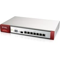 Zyxel ATP500 cortafuegos (hardware) Escritorio 2,6 Gbit/s 2,6 Gbit/s, 0,9 Gbit/s, 82,23 BTU/h, 529688,2 h, Alámbrico, 10,100,1000 Mbit/s