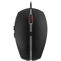 CHERRY GENTIX 4K ratón Oficina Ambidextro USB Óptico 3600 DPI negro, Ambidextro, Óptico, USB, 3600 DPI, Negro