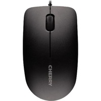 CHERRY MC 1000 ratón Oficina Ambidextro USB tipo A Óptico 1200 DPI negro, Ambidextro, Óptico, USB tipo A, 1200 DPI, Negro