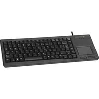 CHERRY XS Touchpad teclado Universal USB QWERTY Inglés de EE. UU. Negro negro, Completo (100%), Alámbrico, USB, QWERTY, Negro
