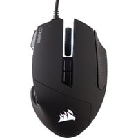 Corsair Scimitar RGB Elite ratón mano derecha USB tipo A Óptico 18000 DPI, Ratones para gaming negro, mano derecha, Óptico, USB tipo A, 18000 DPI, Negro