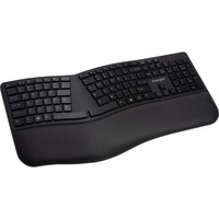 Kensington Pro Fit Ergo teclado Universal RF inalámbrica + USB QWERTZ Alemán Negro negro, Completo (100%), Inalámbrico y alámbrico, RF inalámbrica + USB, QWERTZ, Negro
