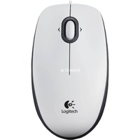 Logitech B100 Optical Usb Mouse f/ Bus ratón Oficina Ambidextro USB tipo A Óptico 800 DPI blanco, Ambidextro, Óptico, USB tipo A, 800 DPI, Blanco