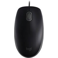 Logitech M110 Silent ratón Oficina Ambidextro USB tipo A Óptico 1000 DPI negro, Ambidextro, Óptico, USB tipo A, 1000 DPI, Negro