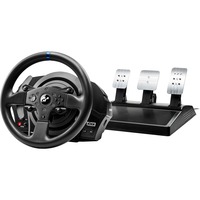Thrustmaster T300 RS GT Negro Volante + Pedales Analógico/Digital PC, PlayStation 4, PlayStation 5, Playstation 3 negro, Volante + Pedales, PC, PlayStation 4, PlayStation 5, Playstation 3, Cruceta, Teclas de flechas, Analógico/Digital, Alámbrico, Negro