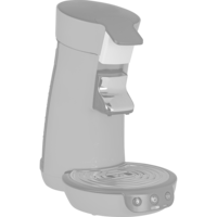 Philips Senseo Original HD6553/67, Cafetera monodosis negro