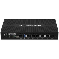 Ubiquiti EdgeRouter 6P router Gigabit Ethernet Negro Ethernet WAN, Gigabit Ethernet, Negro