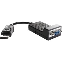 HP Adaptador DisplayPort a VGA 0,2 m, DisplayPort, VGA (D-Sub), Macho/Hembra, Negocios, 60 g