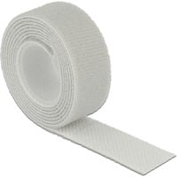 DeLOCK 18278 velcro Gris 1 pieza(s), Atacables gris, Gris, 20 mm, 1 m, 1 pieza(s), Bolsa de plástico
