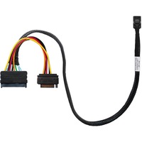 HighPoint Cable adaptador mSAS SFF8643 > U.2 SFF-8639 NVMe negro