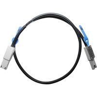 HighPoint mSAS Kabel SFF-8088 > SFF-8088, Cable negro