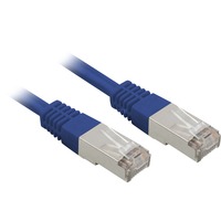 Sharkoon Cable patch RJ45 Cat.5e FTP azul, Minorista