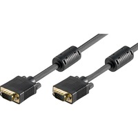 goobay 50135 cable VGA 2 m VGA (D-Sub) Negro negro, 2 m, VGA (D-Sub), VGA (D-Sub), Macho, Macho, Negro