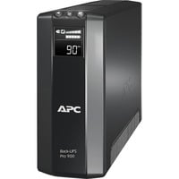 APC Back-UPS Pro sistema de alimentación ininterrumpida (UPS) Línea interactiva 0,9 kVA 540 W 5 salidas AC negro, Línea interactiva, 0,9 kVA, 540 W, 156 V, 300 V, 50/60 Hz, Minorista