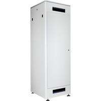 Digitus Armario de red de la serie Unique - 600 x 600 mm (an. x pr.), Armario IT gris claro, Rack o bastidor independiente, 800 kg, Gris
