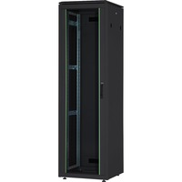 Digitus Armario de red de la serie Unique - 600 x 800 mm (an. x pr.), Armario IT negro, Rack o bastidor independiente, 800 kg, Negro