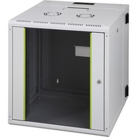 Digitus Carcasa de pared de la serie Unique - de dos piezas, giratoria, Armario IT gris, giratoria, 600 mm, 600 mm, 610 mm, 650 mm, 650 mm, 43,4 kg