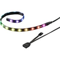 Sharkoon SHARK Blades RGB Universal Tira LED, Tira de LED negro, Universal, Tira LED, Negro, Multicolor, 3-Pin, 4 pines